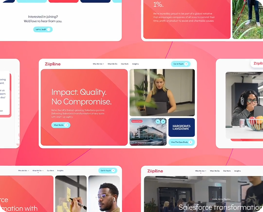 Strategy-led digital platform work