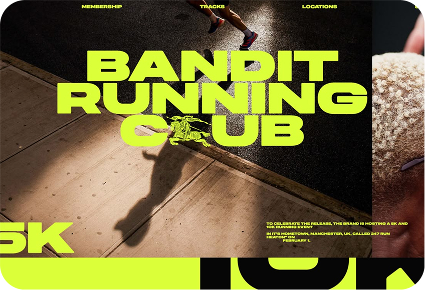 Bandit Running Club project